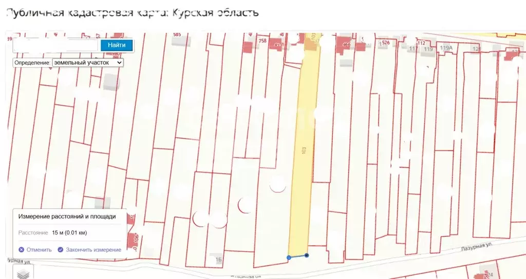 Участок в Курская область, Курский район, Моковский сельсовет, д. 2-я ... - Фото 2