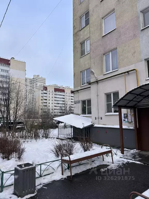 1-к кв. Санкт-Петербург пос. Парголово, ул. Первого Мая, 107к6 (45.0 ... - Фото 2