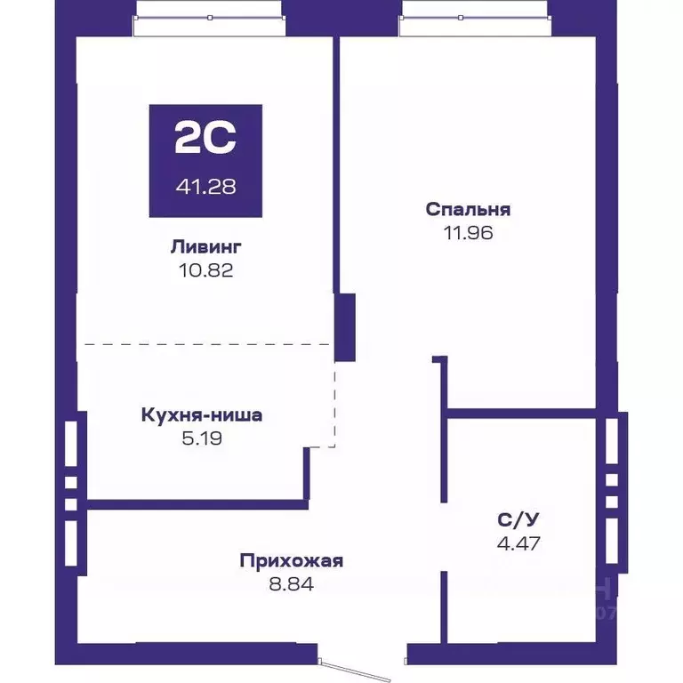 2-к кв. Новосибирская область, Новосибирский район, Краснообск рп ... - Фото 1