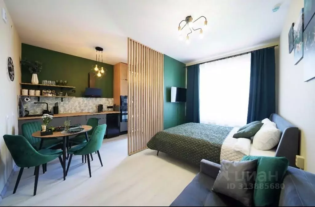 1-к кв. Санкт-Петербург ул. Меридианная, 8 (25.0 м) - Фото 1