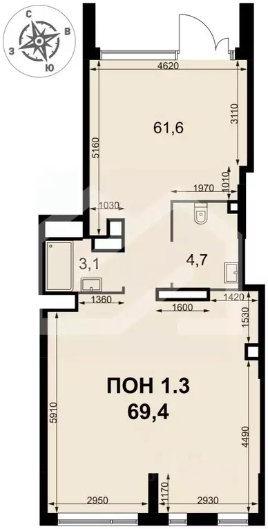 Помещение свободного назначения в Московская область, Химки ... - Фото 2