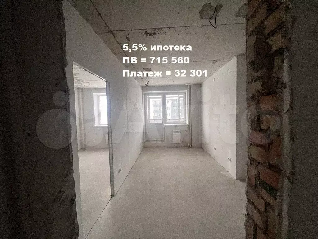 2-к. квартира, 59,3 м, 10/12 эт. - Фото 0