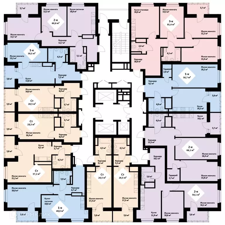 Продаётся квартира-студия, 37.2 м - Фото 1