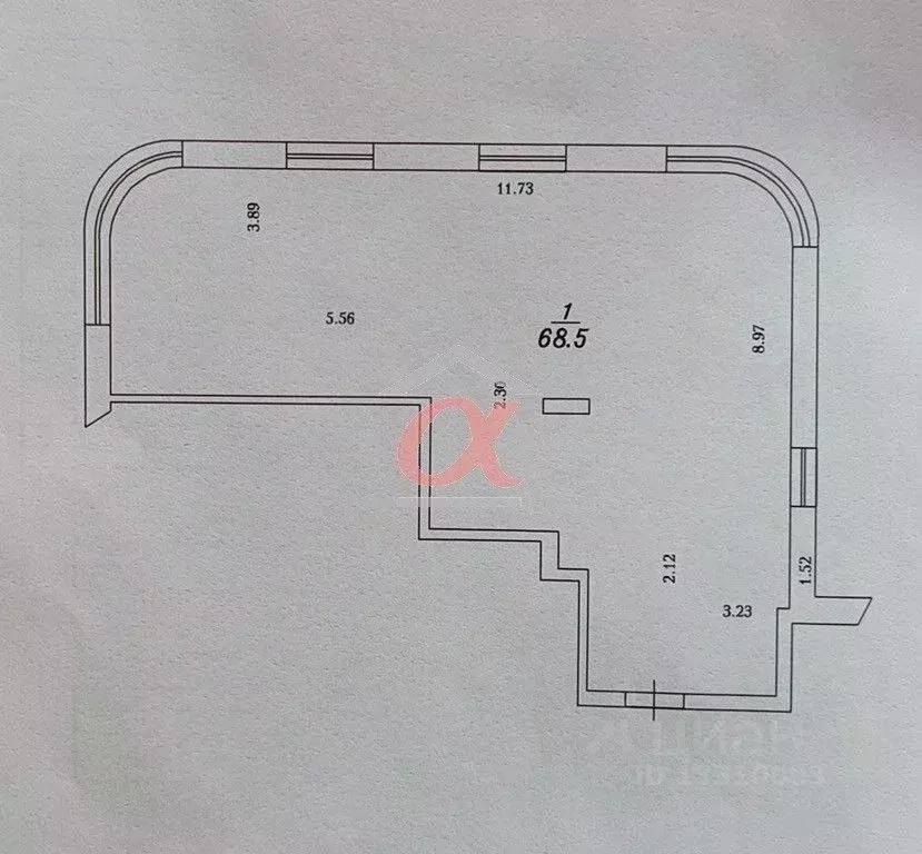 3-к кв. Кемеровская область, Кемерово ул. Дружбы, 28/2 (68.5 м) - Фото 2