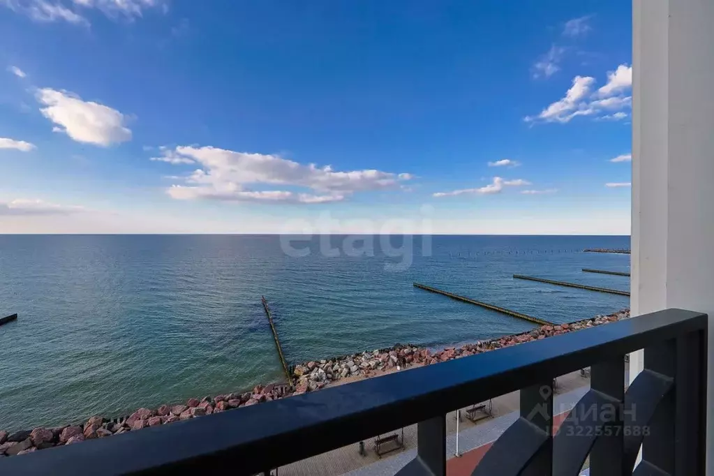 2-к кв. Калининградская область, Светлогорск бул. Морской, 17к6 (62.15 ... - Фото 2