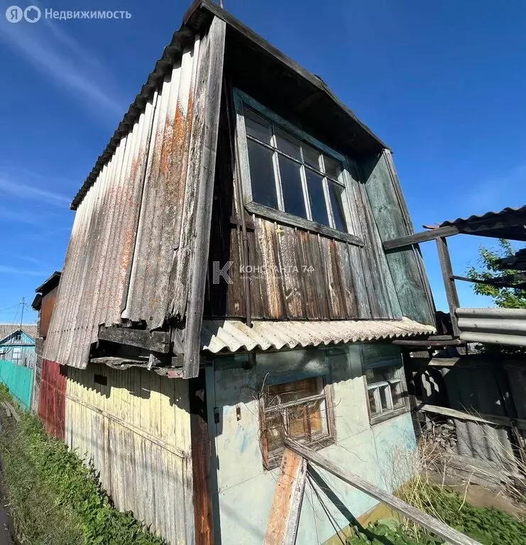 Дом в Чебаркуль, СНТ Металлург-2 (15 м) - Фото 1