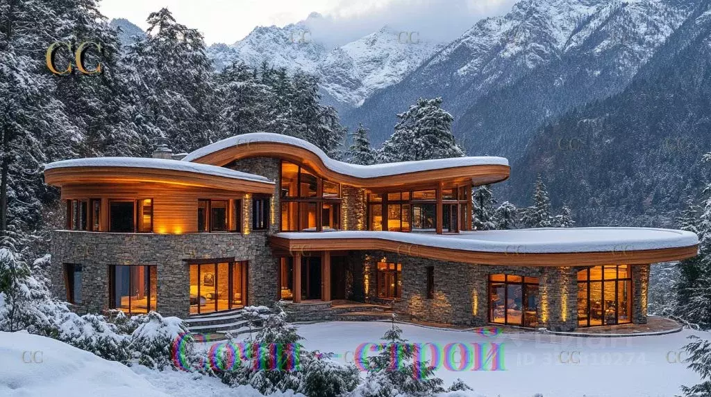 Дом в Краснодарский край, Сочи с. Эстосадок,  (1050 м) - Фото 1