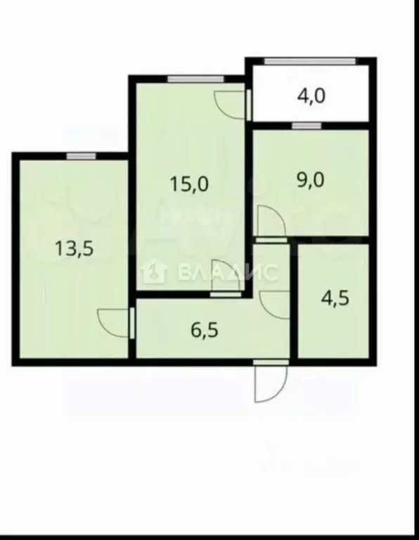 2-к кв. Карелия, Петрозаводск проезд Алексея Афанасьева, 2 (52.0 м) - Фото 2