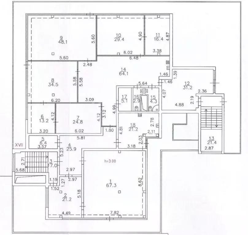 Офис в Москва Большой Строченовский пер., 7 (454 м) - Фото 2