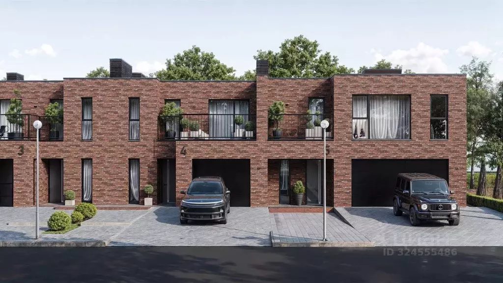 Таунхаус в Липецкая область, Липецкий муниципальный округ, с. Ленино ... - Фото 1