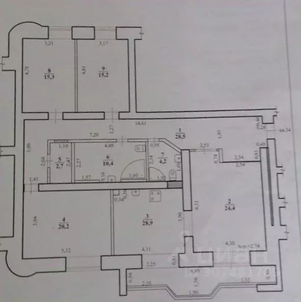 4-к кв. Забайкальский край, Чита Ангарская ул., 19 (149.8 м) - Фото 0