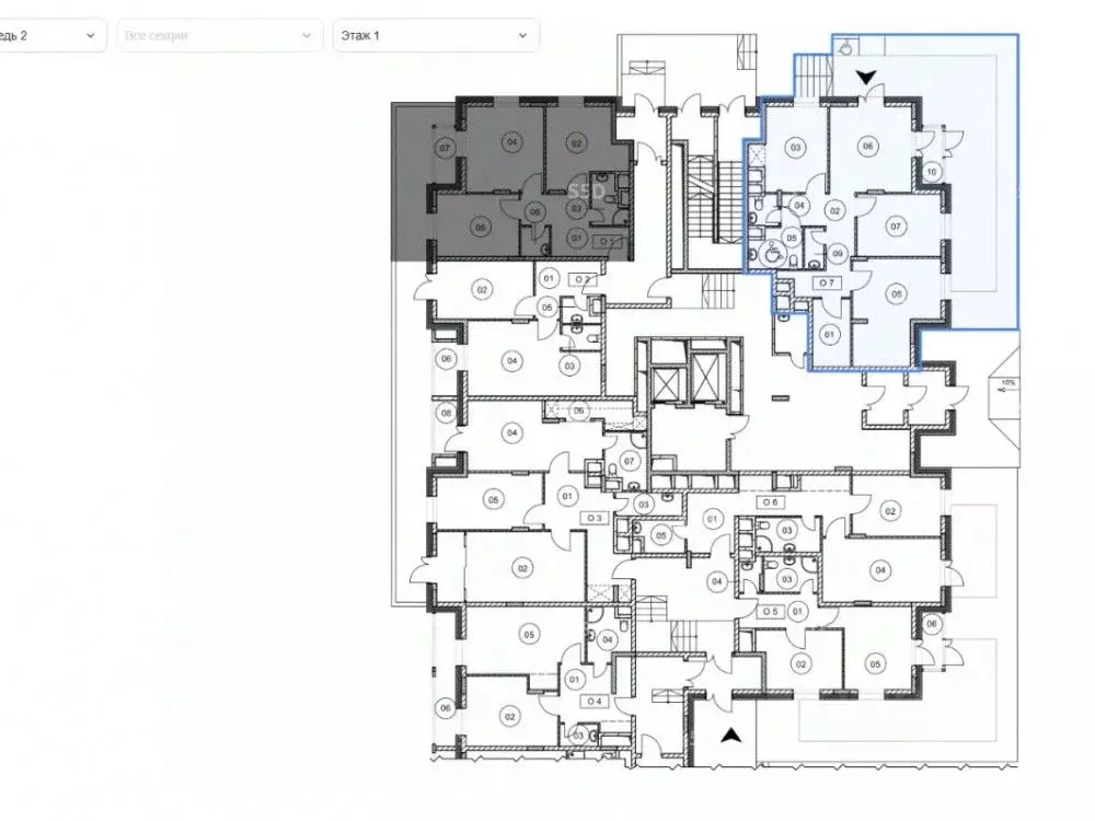 Помещение свободного назначения в Москва Краснобогатырская ул., 40 (95 ... - Фото 2