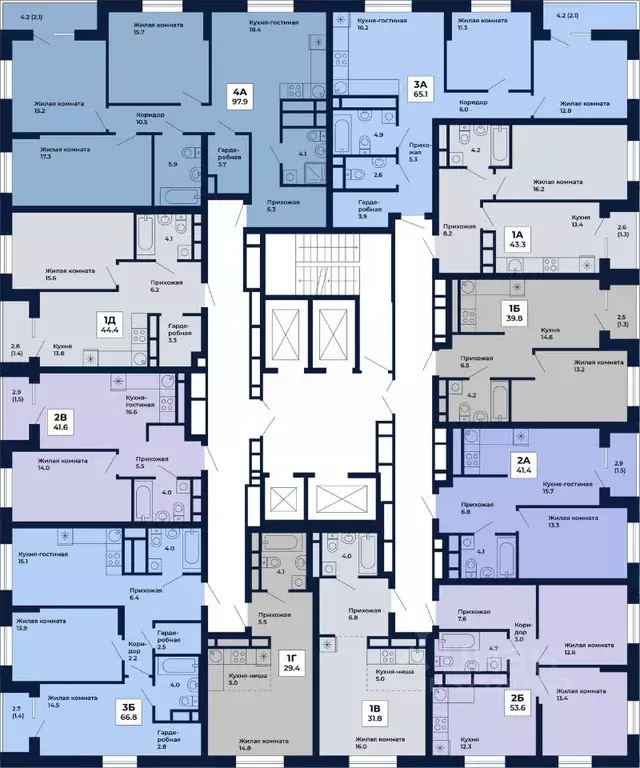 1-к кв. Свердловская область, Екатеринбург Космос жилой комплекс (43.3 ... - Фото 1