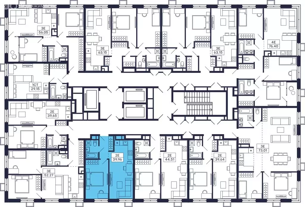 1-комнатная квартира: Красногорск, микрорайон Павшино, ЖК Тетрис, к7 ... - Фото 2