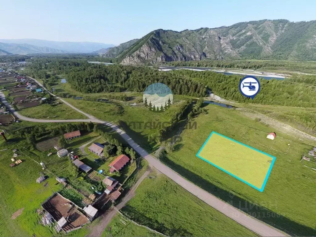 Участок в Алтай, Усть-Коксинский район, с. Кайтанак  (25.37 сот.) - Фото 1