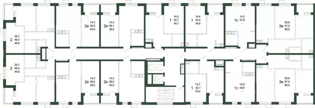 2-к кв. Воронежская область, Воронеж бул. Содружества, 6 (58.0 м) - Фото 2