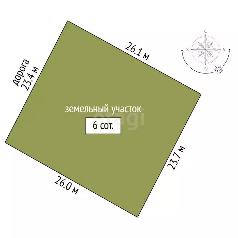 Участок в Стерлитамакский район, Отрадовский сельсовет, деревня Байрак ... - Фото 1