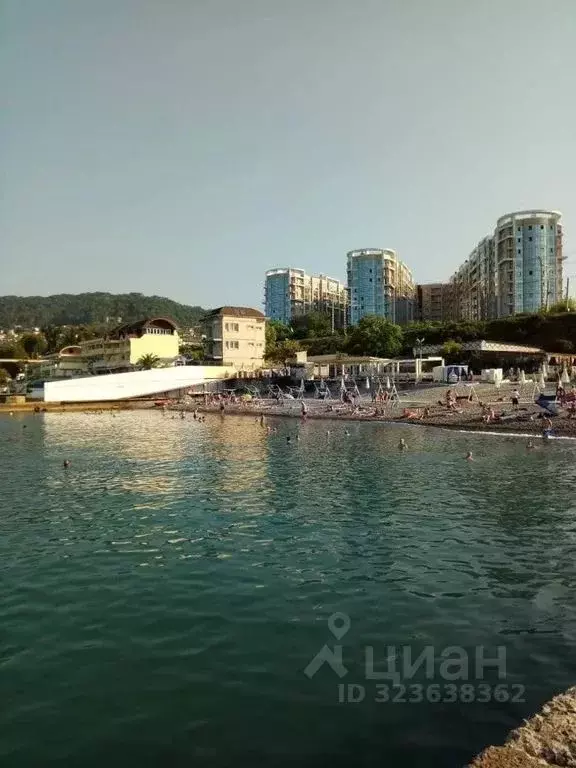 Студия Краснодарский край, Сочи Мамайка мкр, ул. Крымская, 89 (35.0 м) - Фото 1