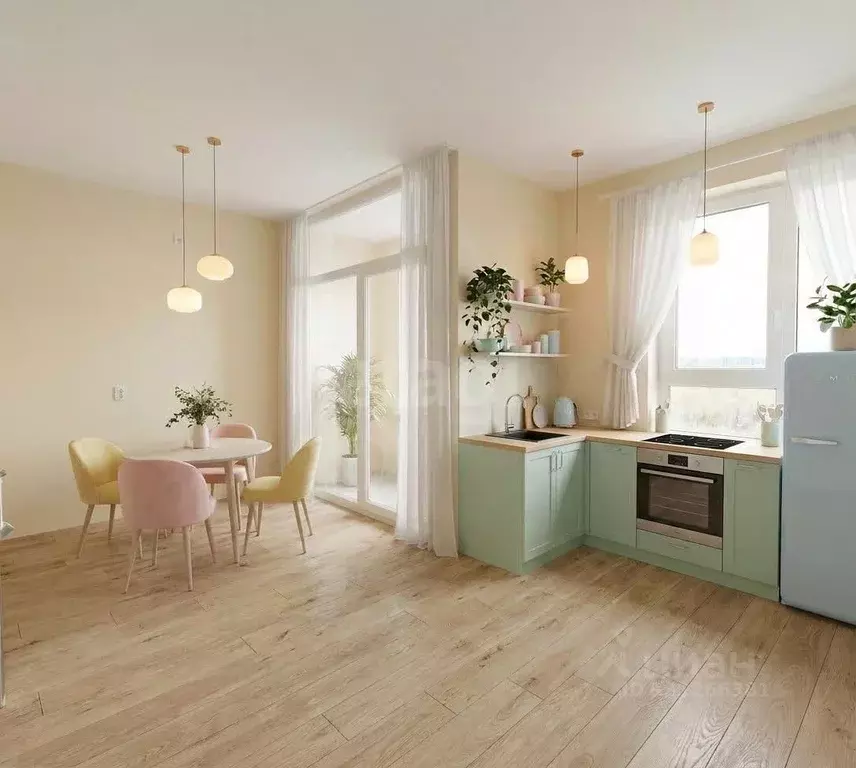 Студия Свердловская область, Екатеринбург ул. Походная, 14 (29.0 м) - Фото 1