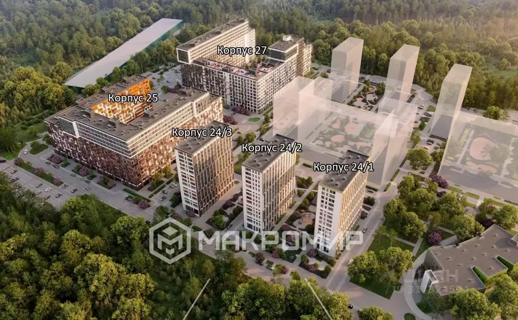 3-к кв. Московская область, Красногорск городской округ, Отрадное пгт ... - Фото 0