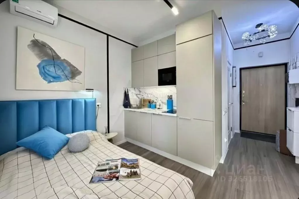 Студия Ханты-Мансийский АО, Сургут ул. Домостроителей, 6 (16.0 м) - Фото 1