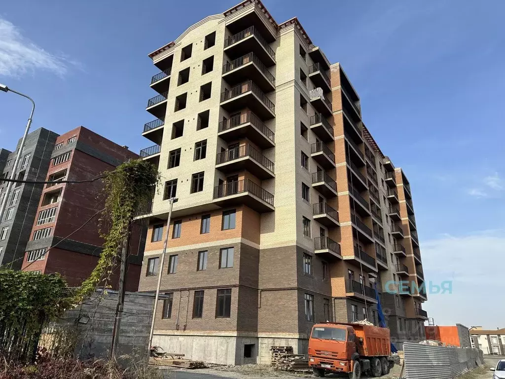 2-к кв. Северная Осетия, Владикавказ ул. Хаджи Мамсурова, 87 (65.21 м) - Фото 2