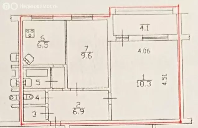 2-комнатная квартира: Колпино, Тверская улица, 47 (45 м) - Фото 1