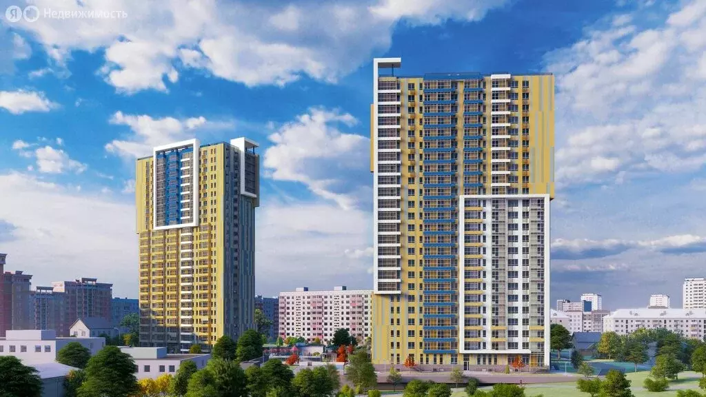 1-комнатная квартира: Нижний Новгород, Вишнёвый переулок, 3 (47.55 м) - Фото 1