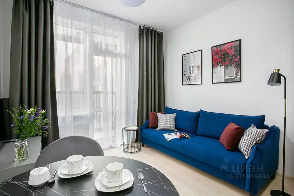 Студия Санкт-Петербург аллея Арцеуловская, 9 (25.0 м) - Фото 1