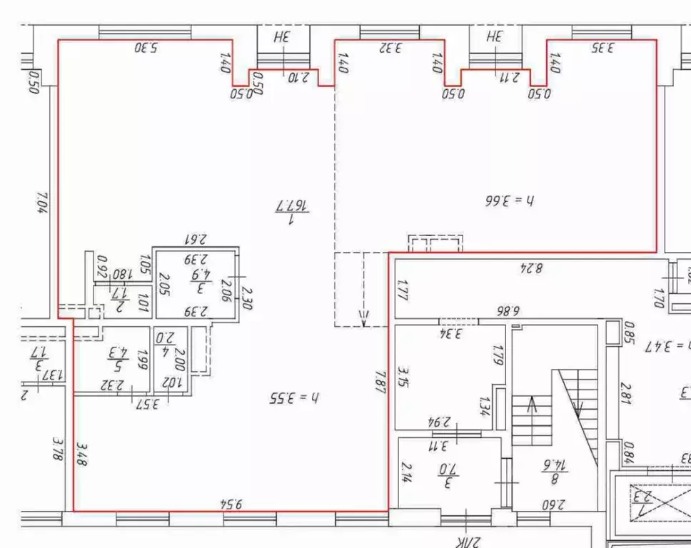 Помещение свободного назначения в Санкт-Петербург просп. Бакунина, 33 ... - Фото 2