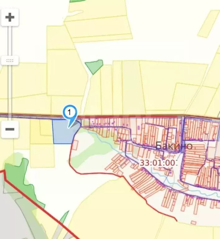 Участок в Бакино, Восточная улица (650 м) - Фото 2