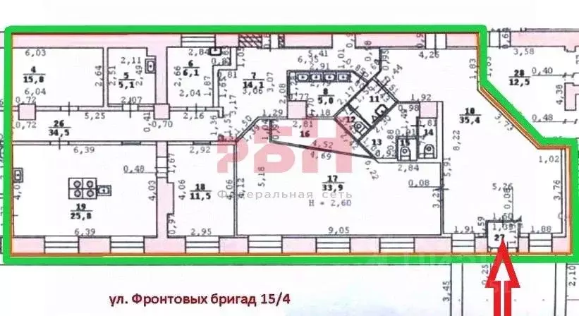 Помещение свободного назначения в Свердловская область, Екатеринбург ... - Фото 1