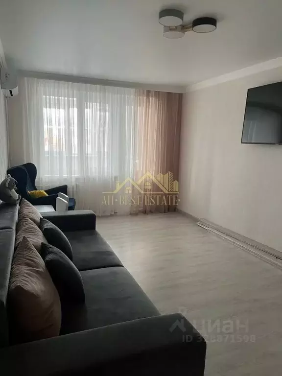 1-к кв. Северная Осетия, Владикавказ ул. Гугкаева, 63к2 (35.0 м) - Фото 1