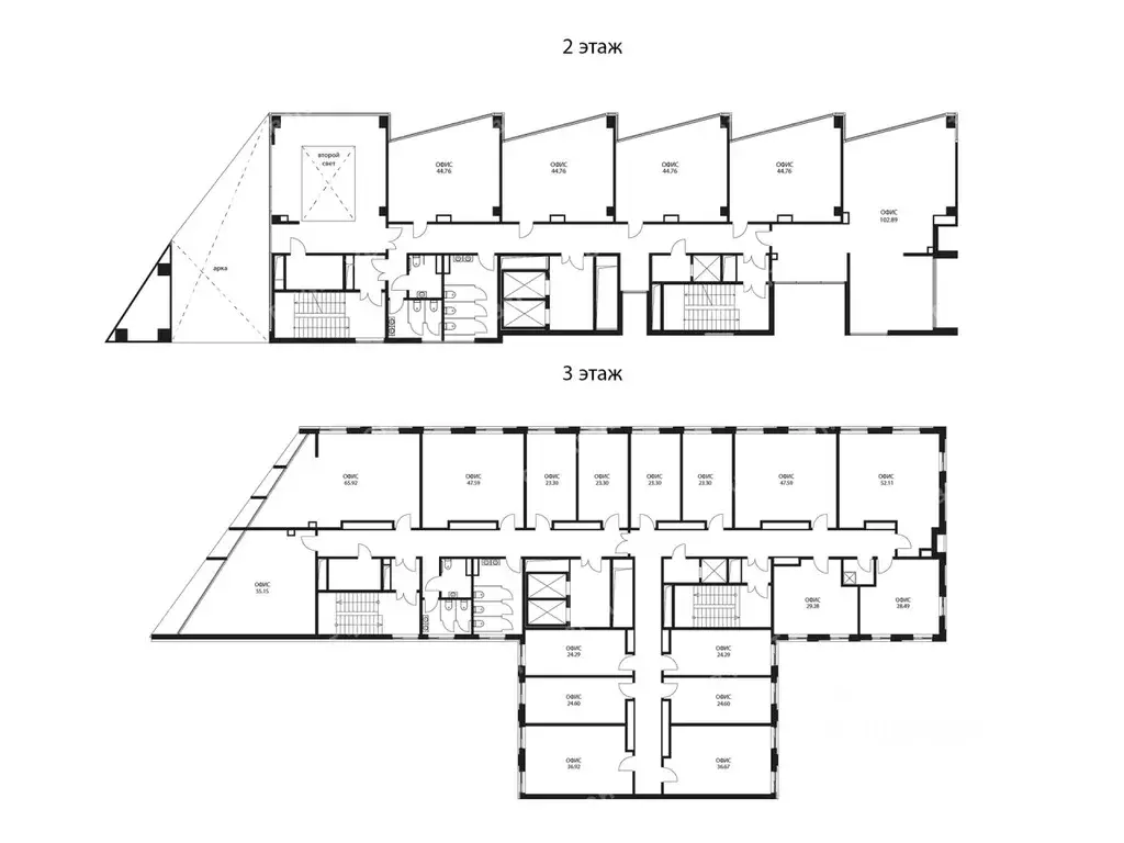 Офис в Санкт-Петербург Цветочная ул., 2 (873 м) - Фото 2