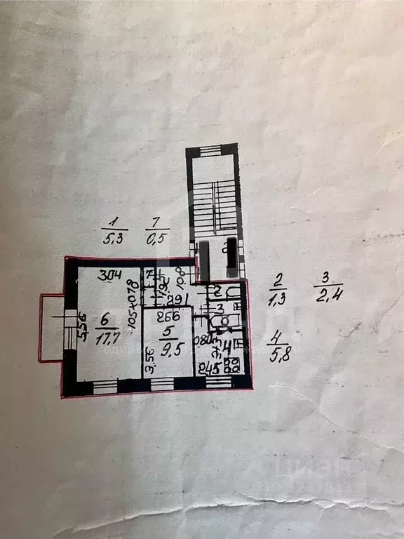 2-к кв. Санкт-Петербург ул. Беринга, 16 (42.5 м) - Фото 2