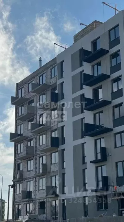 1-к кв. Крым, Симферопольский район, Гвардейское пгт ул. Курганная, ... - Фото 2