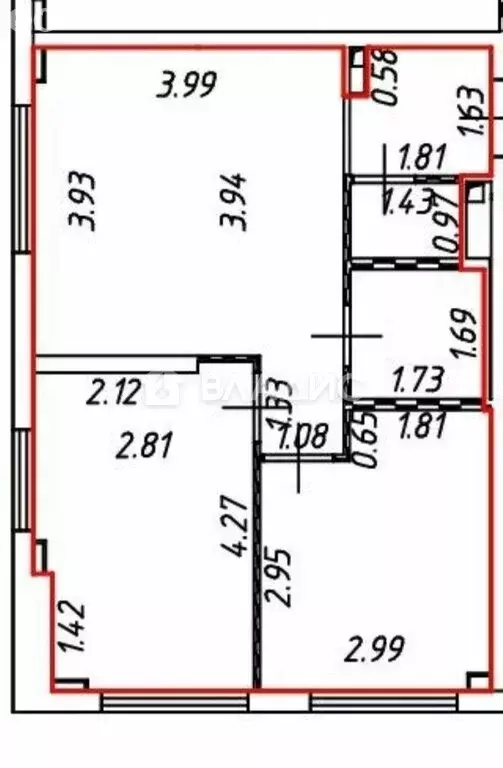 2-комнатная квартира: Москва, Базовская улица, 15Бк2 (45.5 м) - Фото 0