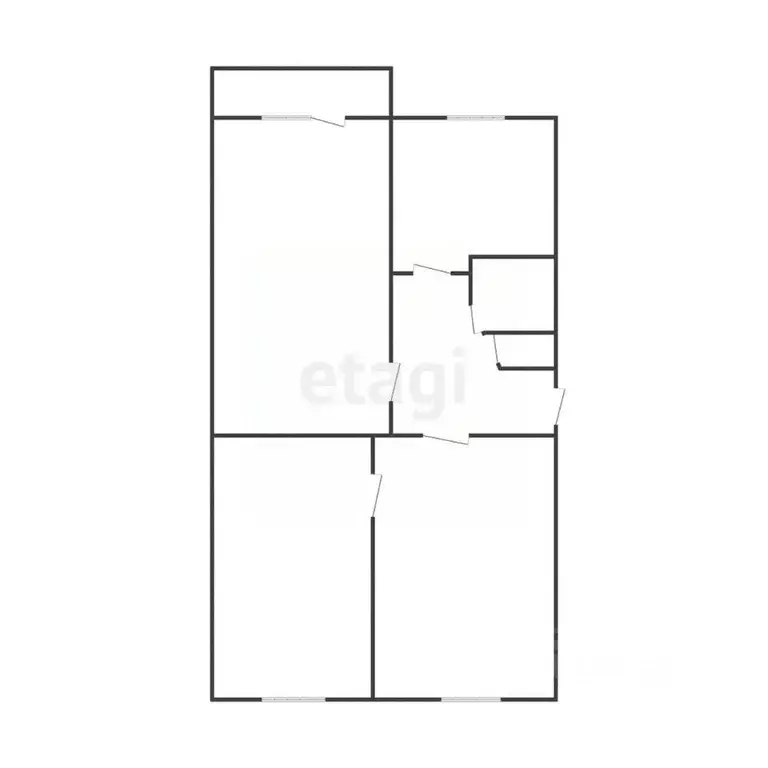 3-к кв. Курская область, Курск Межевая ул., 9 (60.0 м) - Фото 1
