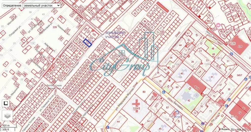 Участок в Оренбургская область, Орск ул. Германа Титова (10.0 сот.) - Фото 0