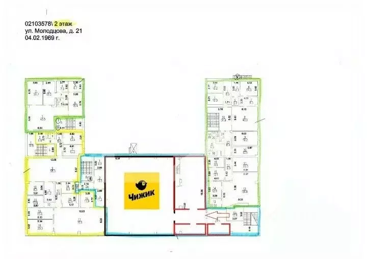 Помещение свободного назначения в Москва ул. Молодцова, 21 (409 м) - Фото 2