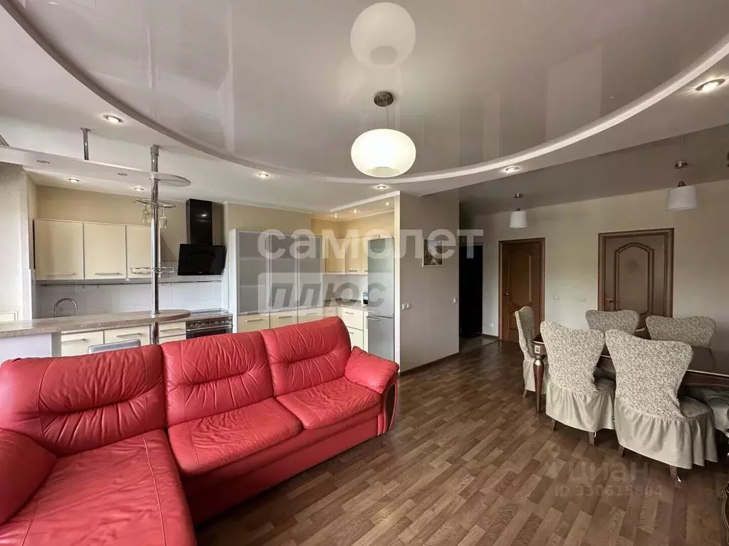 3-к кв. Иркутская область, Иркутск Байкальская ул., 244/6 (82.4 м) - Фото 1