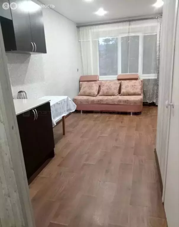 1-комнатная квартира: Казань, улица Химиков, 9 (17.2 м) - Фото 1