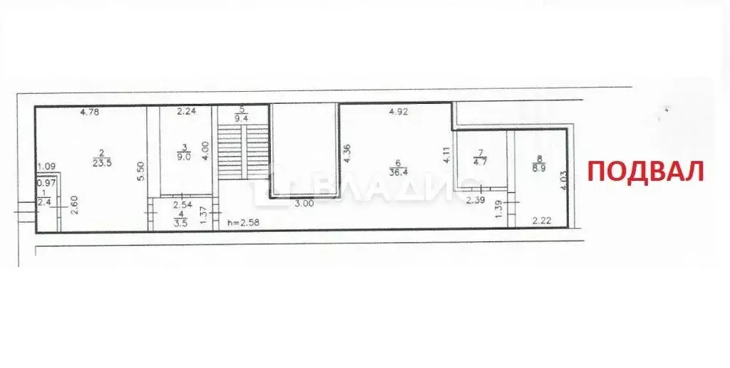 Помещение свободного назначения (91.7 м) - Фото 2