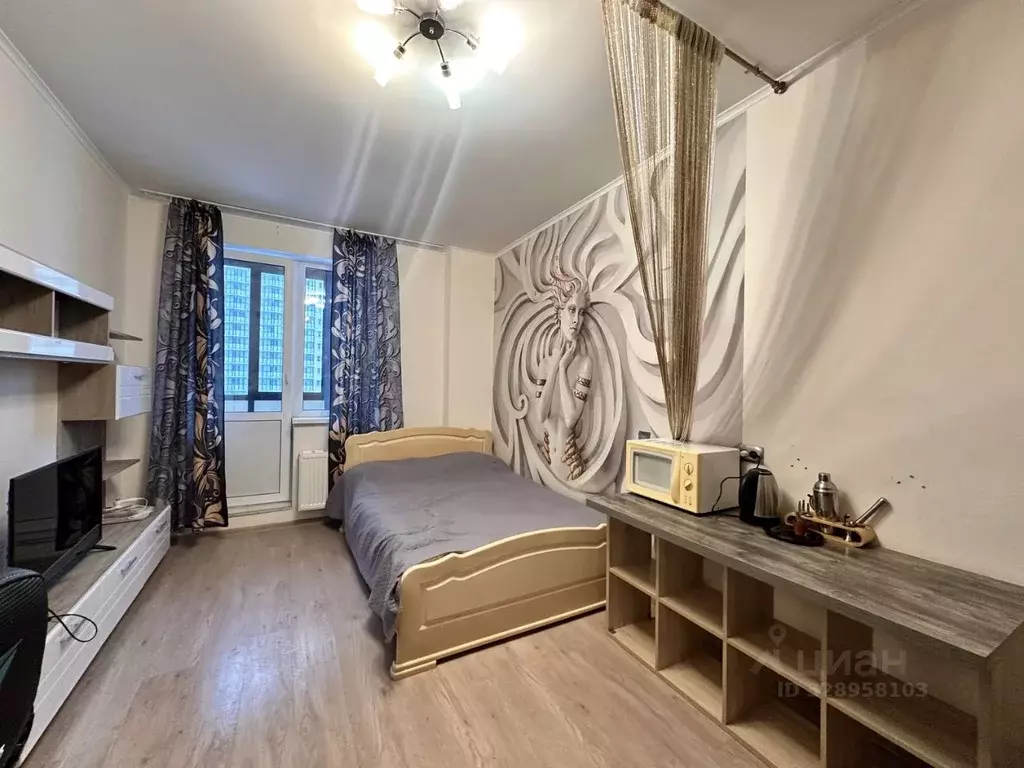 Студия Ленинградская область, Мурино Всеволожский район, аллея ... - Фото 1