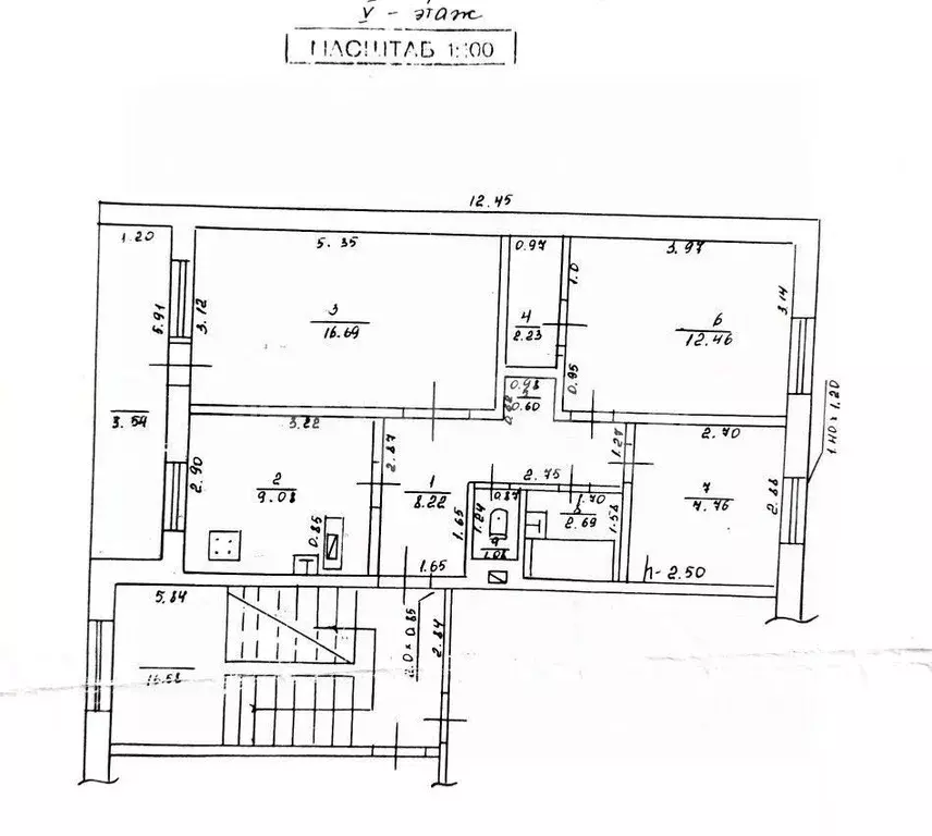 3-к кв. Краснодарский край, Апшеронск Пролетарская ул., 186 (61.0 м) - Фото 2