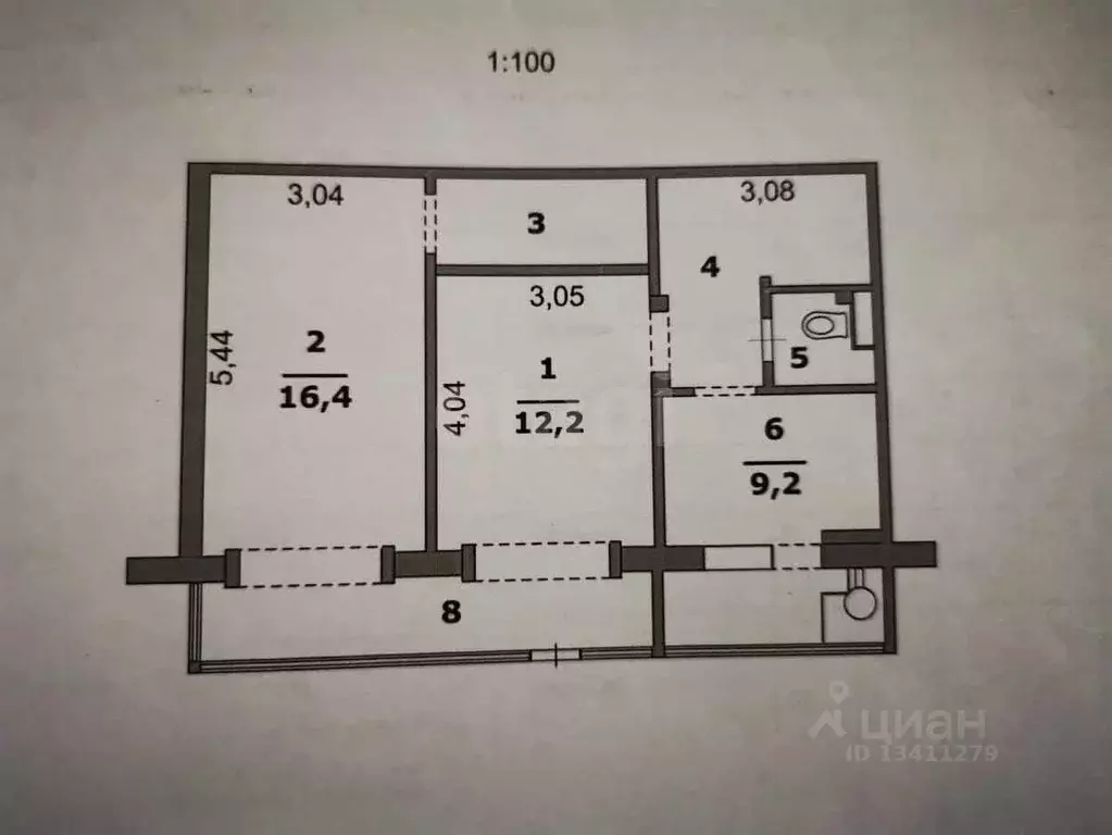 Торговая площадь в Белгородская область, Белгород бул. Юности, 39 (58 ... - Фото 2