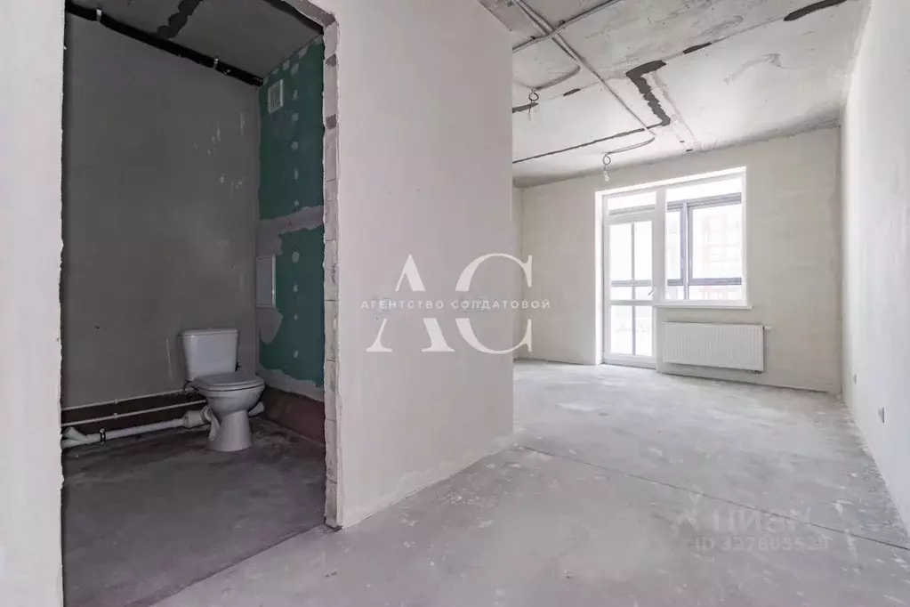 Студия Свердловская область, Екатеринбург ул. Крауля, 107/4 (22.0 м) - Фото 2