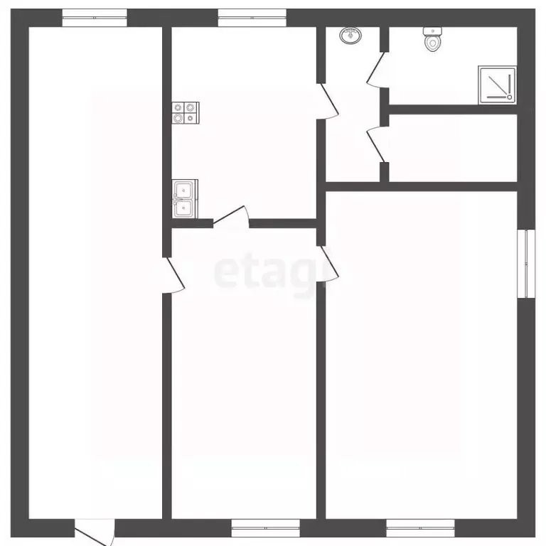 Дом в Нижегородская область, Навашино Кооперативная ул., 38 (96 м) - Фото 2