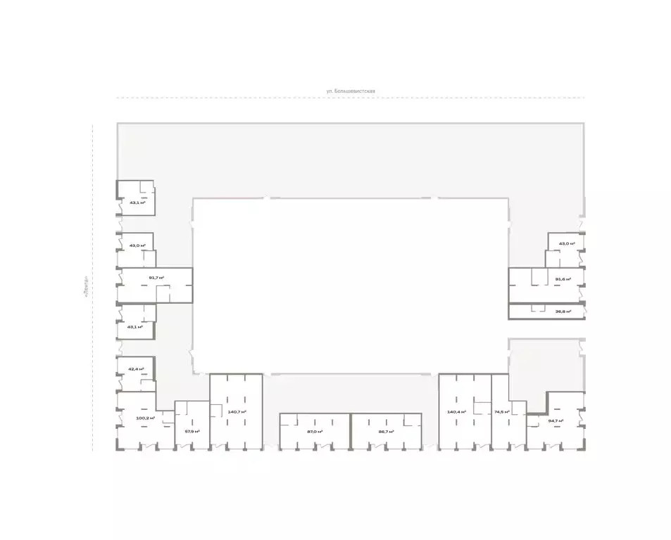 Помещение свободного назначения (91.58 м) - Фото 2