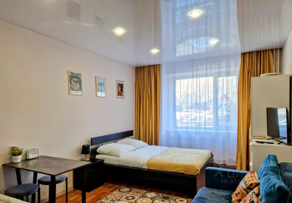 Студия Томская область, Томск Алтайская ул., 24 (26.0 м) - Фото 1